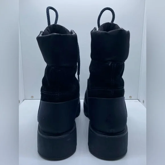 Franco Sarto Balinhike Suede Water Resistant Combat Boots Women’s Size 8.5 - Picture 6 of 10